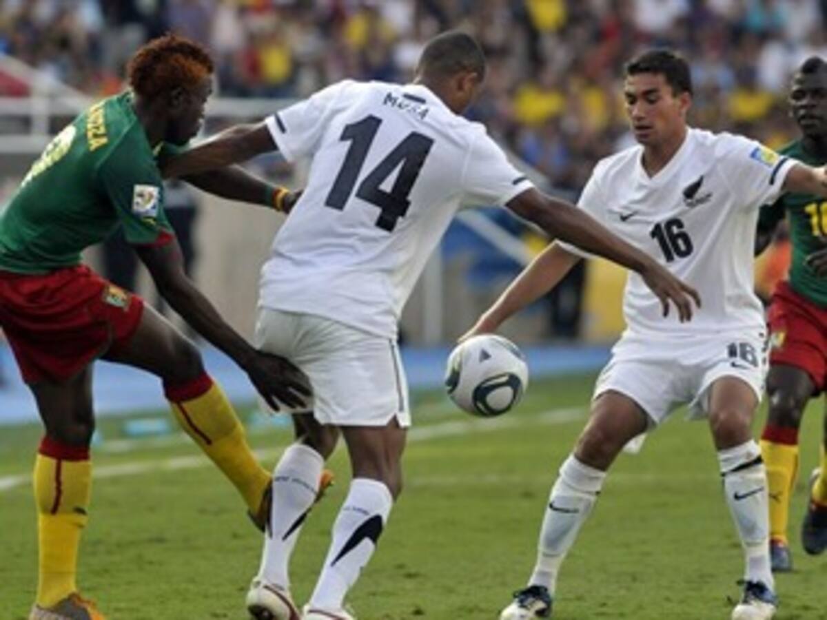 Camerún y Nueva Zelanda empataron 1-1 en partido del Grupo B del Mundial Sub 20