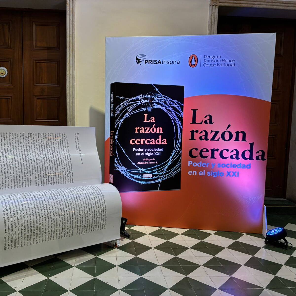 “Es una reflexión sobre dilemas y retos de la sociedad”: Alejandro Santos sobre ‘La razón cercada’