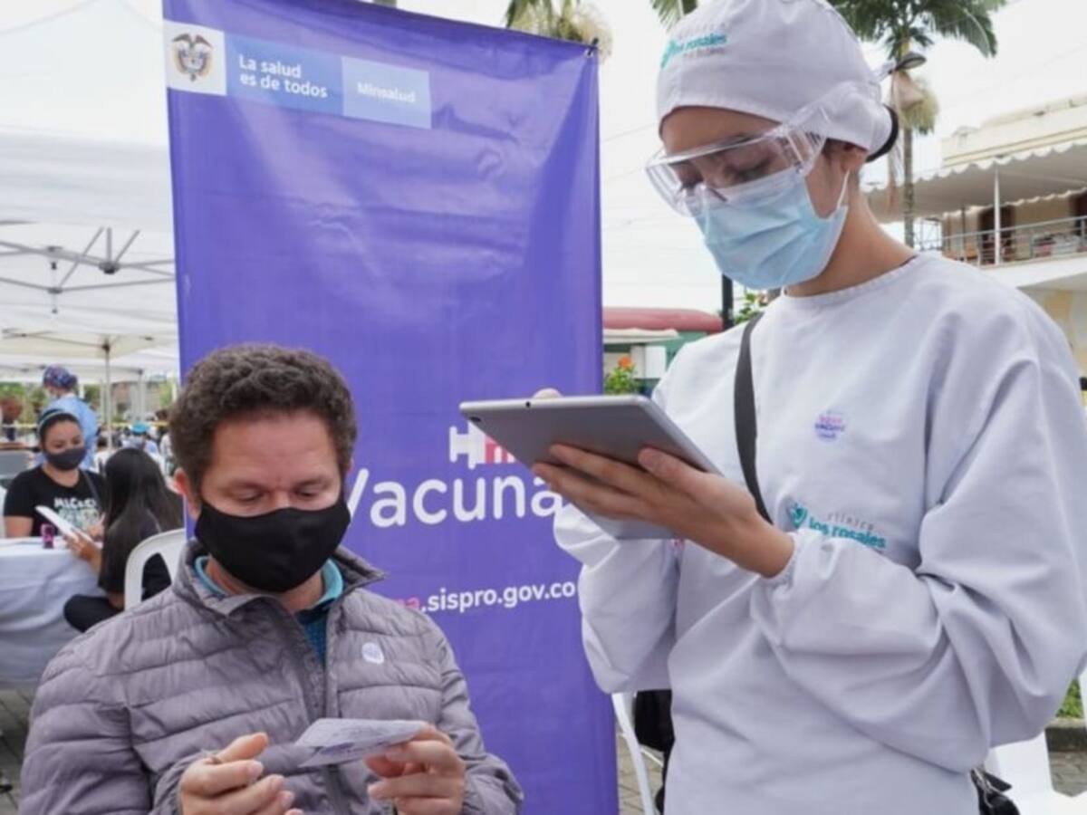 Solo el 11 % de los risaraldenses se han aplicado la vacuna de refuerzo