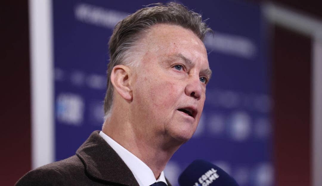 Louis Van Gaal, director técnico de la selección neerlandesa.