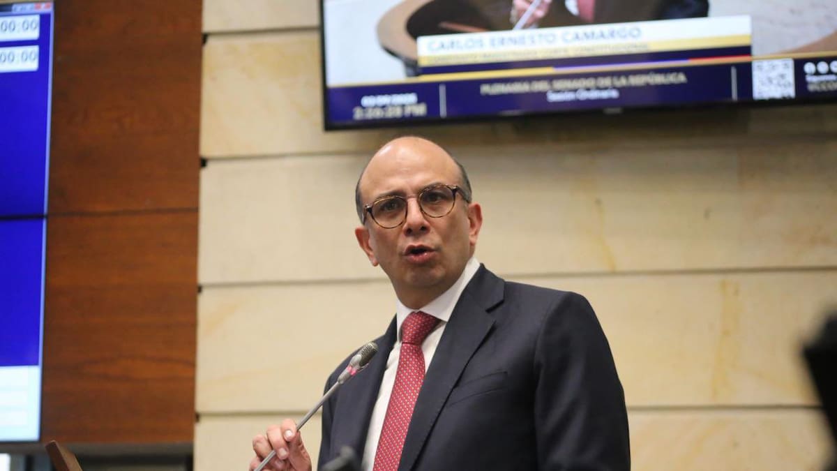 Carlos Camargo es elegido como nuevo magistrado de la Corte Constitucional: perfil y trayectoria