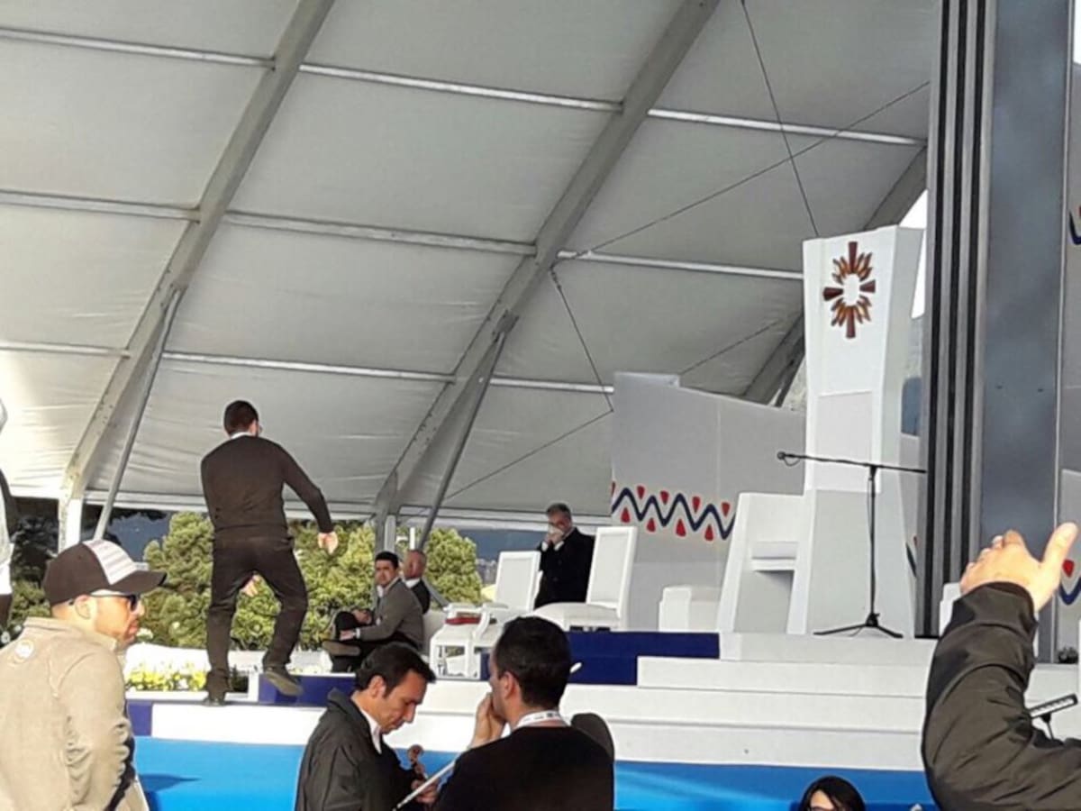 Un día antes ya está todo listo. 