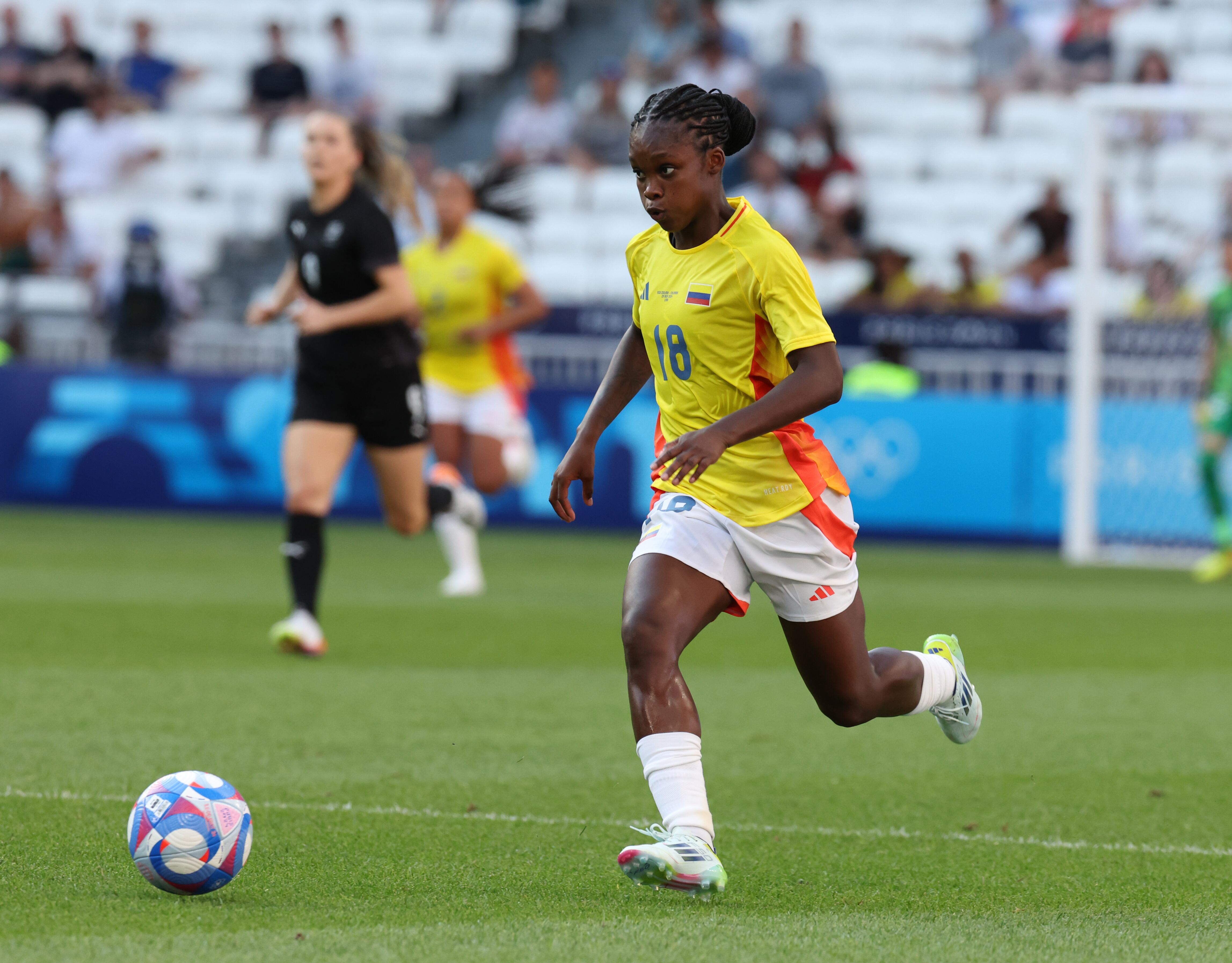 Linda Caicedo comandará a la Selección Colombia Sub-20 en el Mundial de la categoría. (Photo by Claudio Villa/Getty Images)