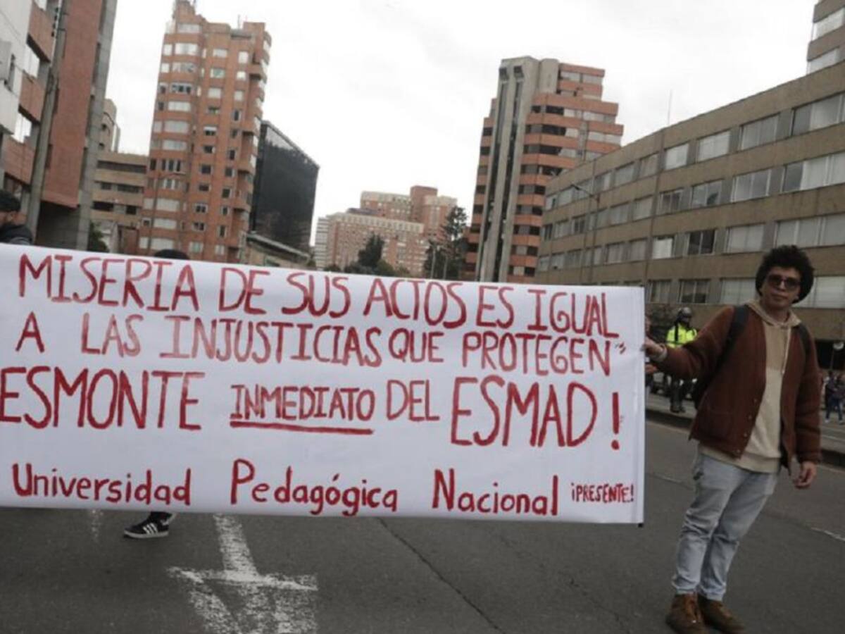 Las postales que dejan las protestas de los estudiantes