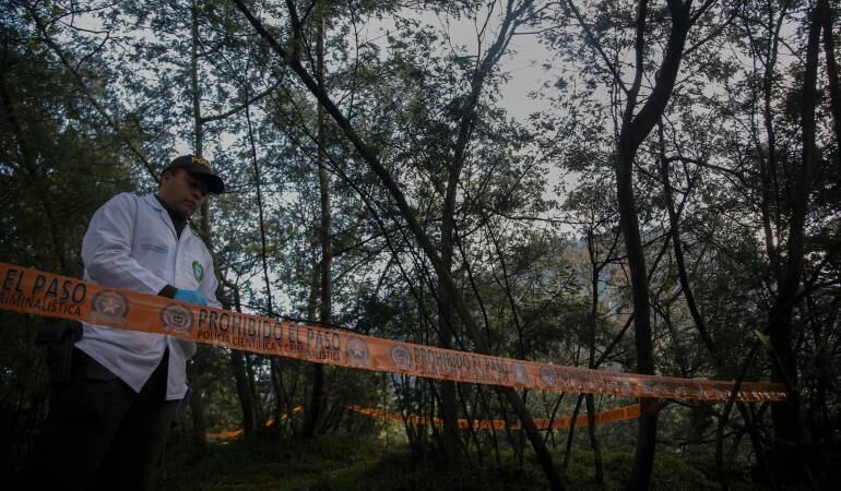 El lugar de los crímenes de Fredy Armando Valencia, más conocido como “El monstruo de Monserrate”.