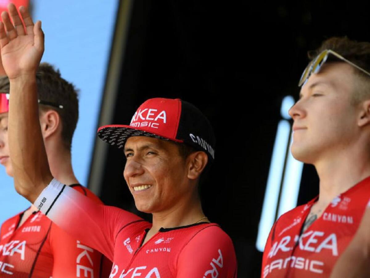 Nairo Quintana: "Hemos terminado la segunda semana con buena sensación"