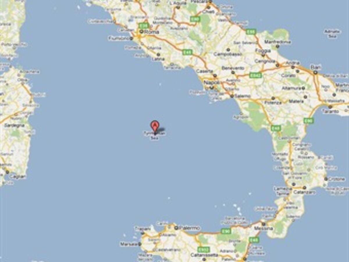 Terremoto de 4,5 grados sin heridos en el mar Tirreno, cerca de Sicilia