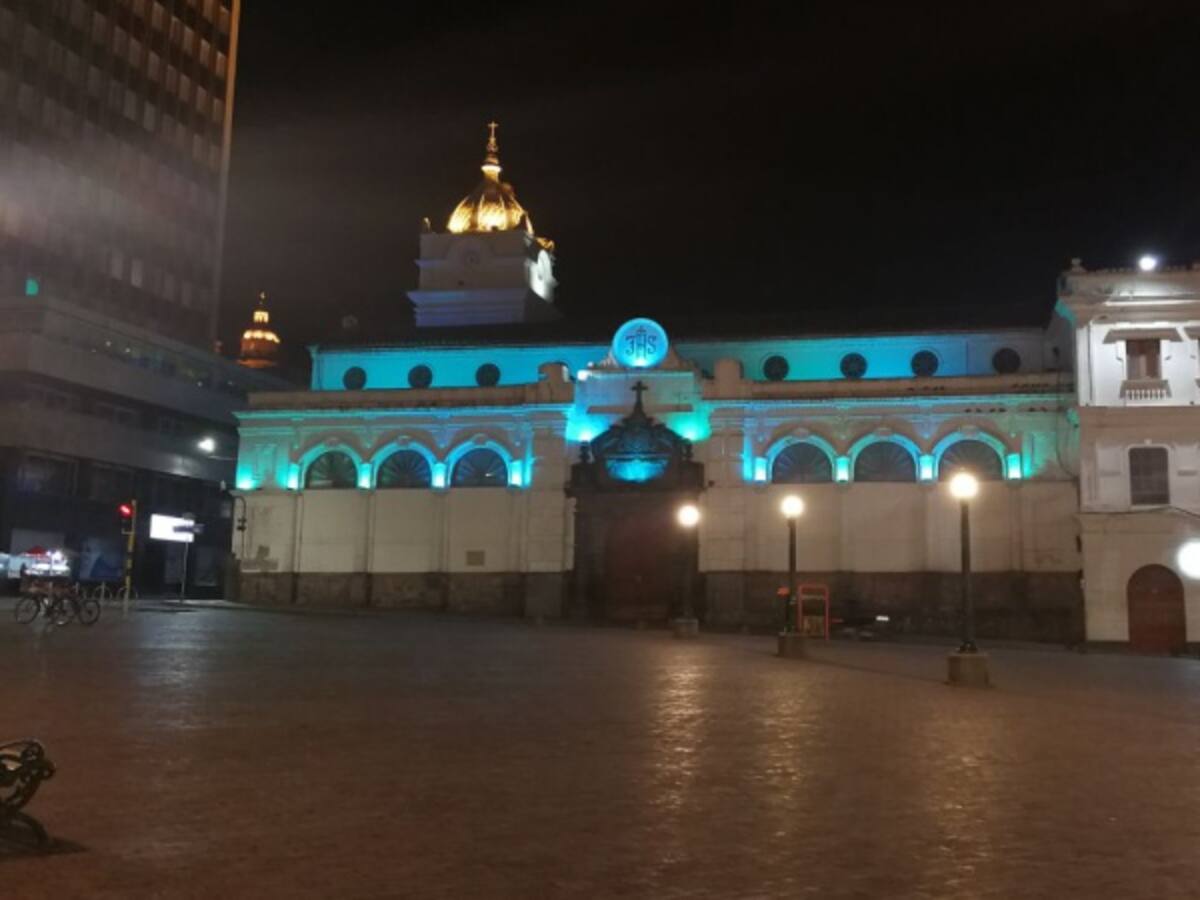Mejoran iluminación de templos en Pasto