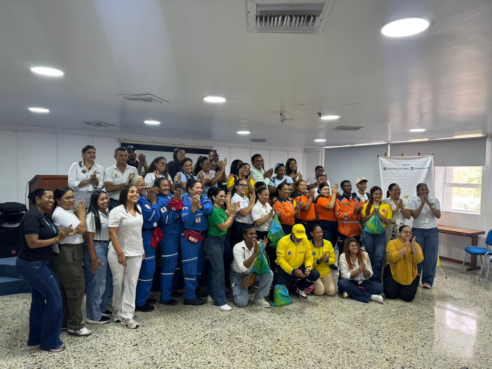 Capacitaciones en gestión del riesgo. // Ecopetrol