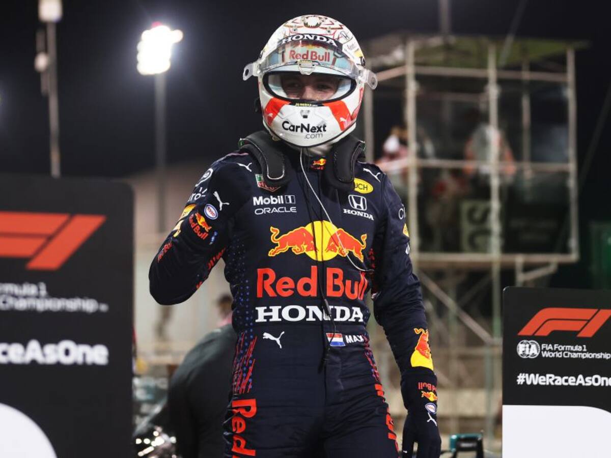 Verstappen logra la primera 'pole' de la temporada de F1 en GP de Baréin
