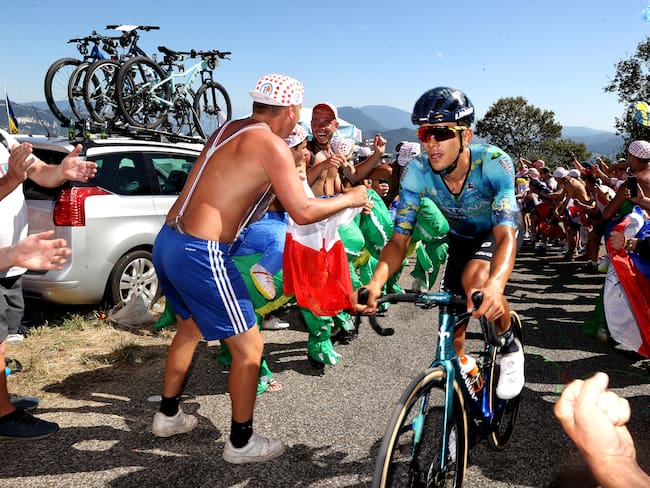 Harold Tejada, pedalista colombiano en el Tour de Francia. (Photo by Michael Steele/Getty Images)