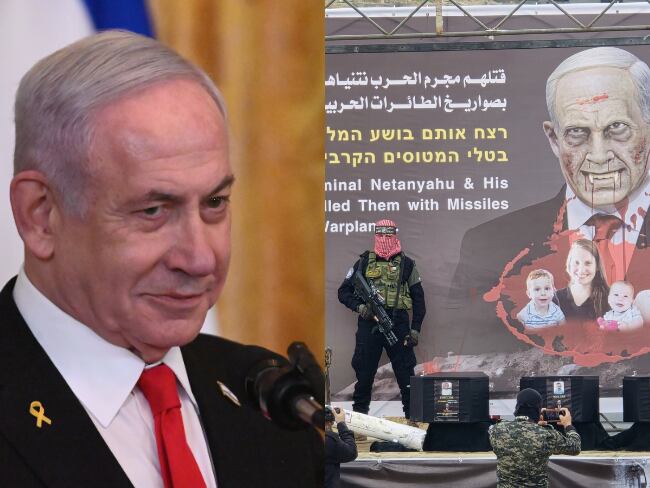 Primer ministro israelí, Benjamín Netanyahu.