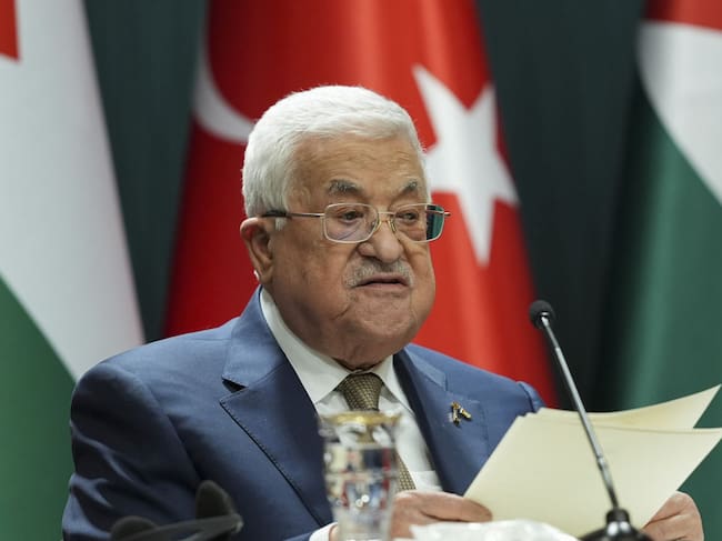 Mahmud Abás. Foto: Emin Sansar / Anadolu via Getty Images