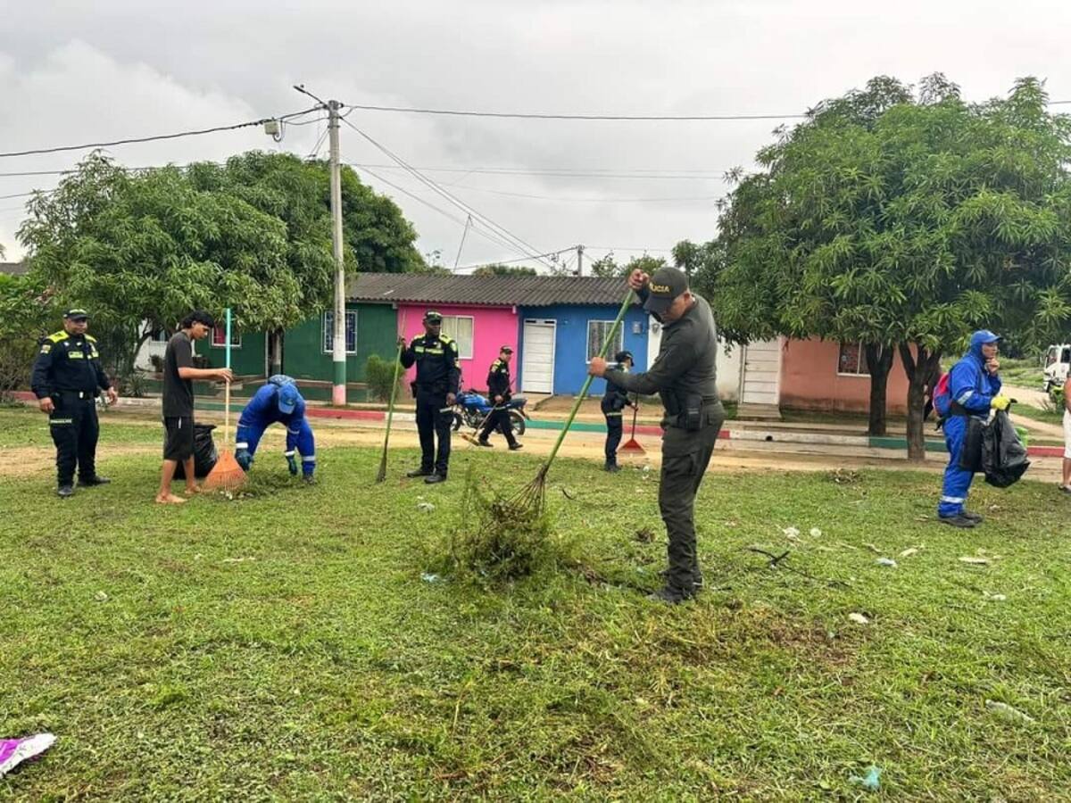 Policía y comunidad se unieron por una victoria rotunda sobre la delincuencia en Magangué