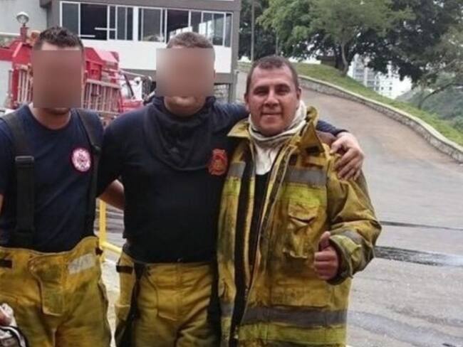 Piden Ecmo para bombero de Bucaramanga