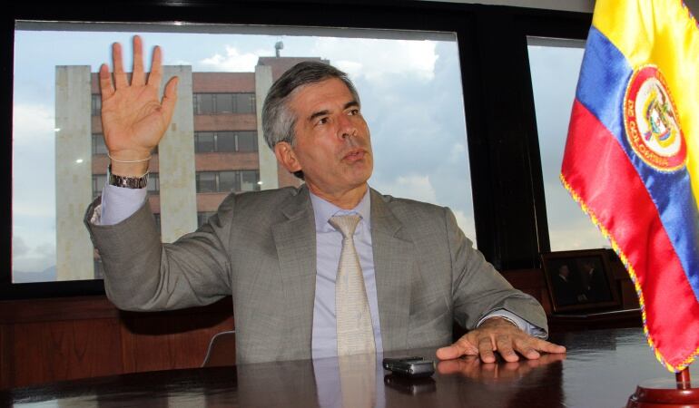 Yesdi Reyes, ministro de Justicia. 