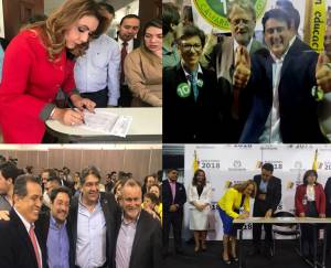 Luz Piedad Valencia, Jaime Alberto Martínez Hernando Márquez y Aydeé Lizarazo.