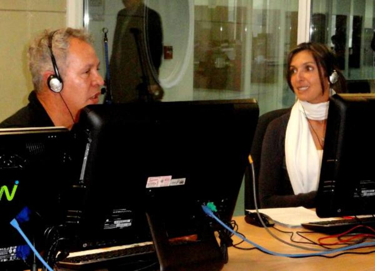 Hernán Zajar y Clara Estrada en La Ventana
