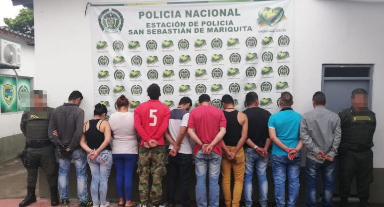 "Guaqueros" capturados en el Tolima