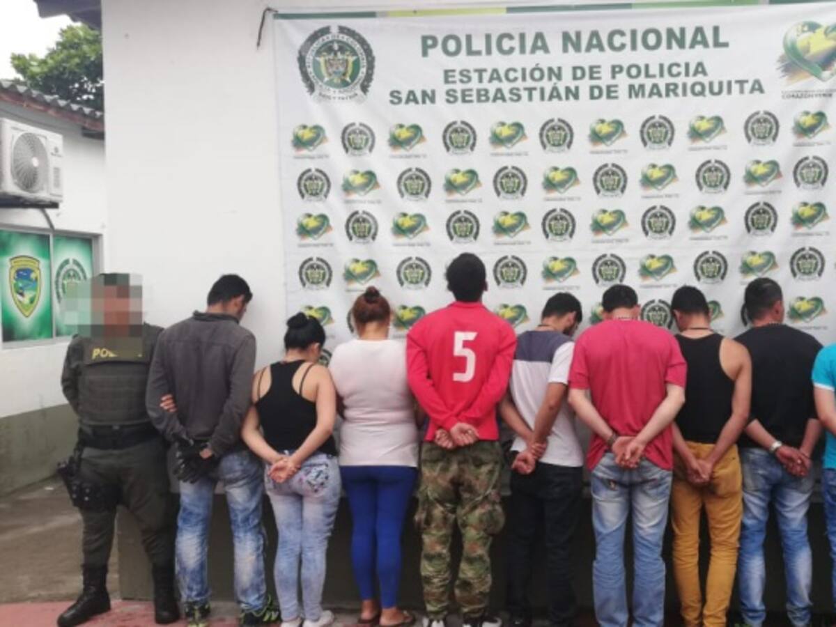 Caen "Guaqueros" en Mariquita, Tolima