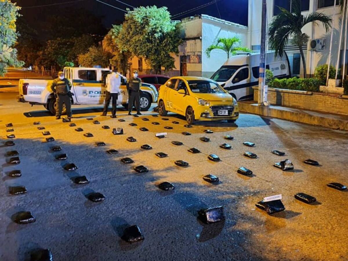 Incautan cargamento de marihuana en vías del Tolima