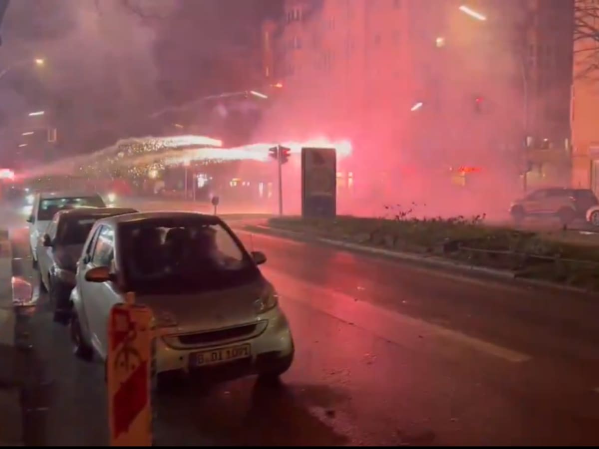 Fueron detenidas cerca de 390 personas en Berlín durante celebración de Año Nuevo