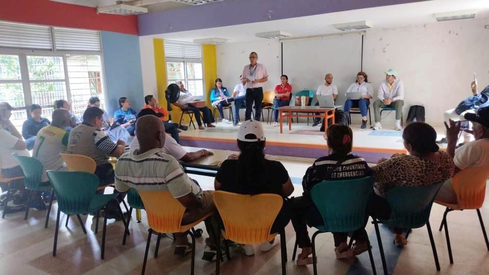 Afinia lidera mesas de trabajo para socializar trabajos en zona suroccidental de Cartagena