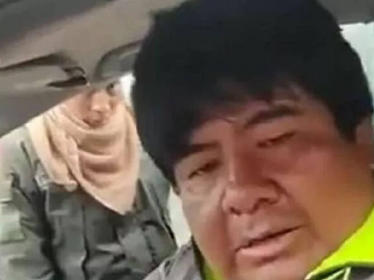 Boliviano que manejaba borracho dice que es ucraniano para evitar multa