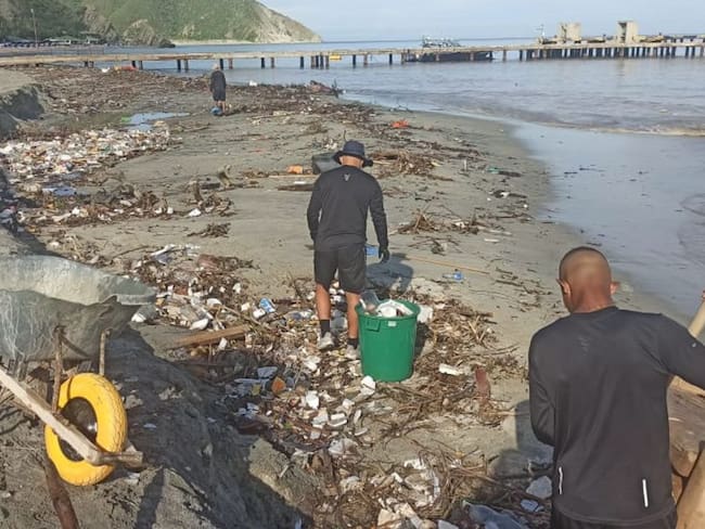 En playas de Santa Marta recolectan 12 toneladas de residuos