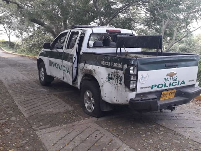 Dos policías heridos en atentado a patrulla en Florida, Valle