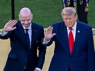 Gianni IInfantino y Donald Trump / Getty Images