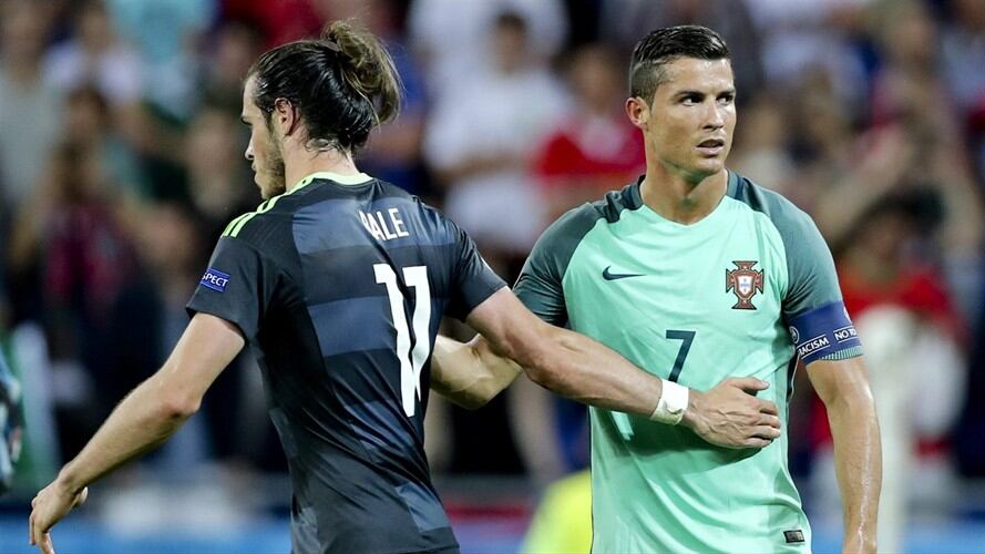 Portugal vs. Gales. Foto: Agencia EFE