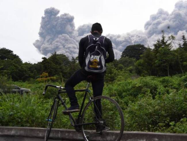 Así fue la erupción del volcán más fuerte de los últimos años en Guatemala