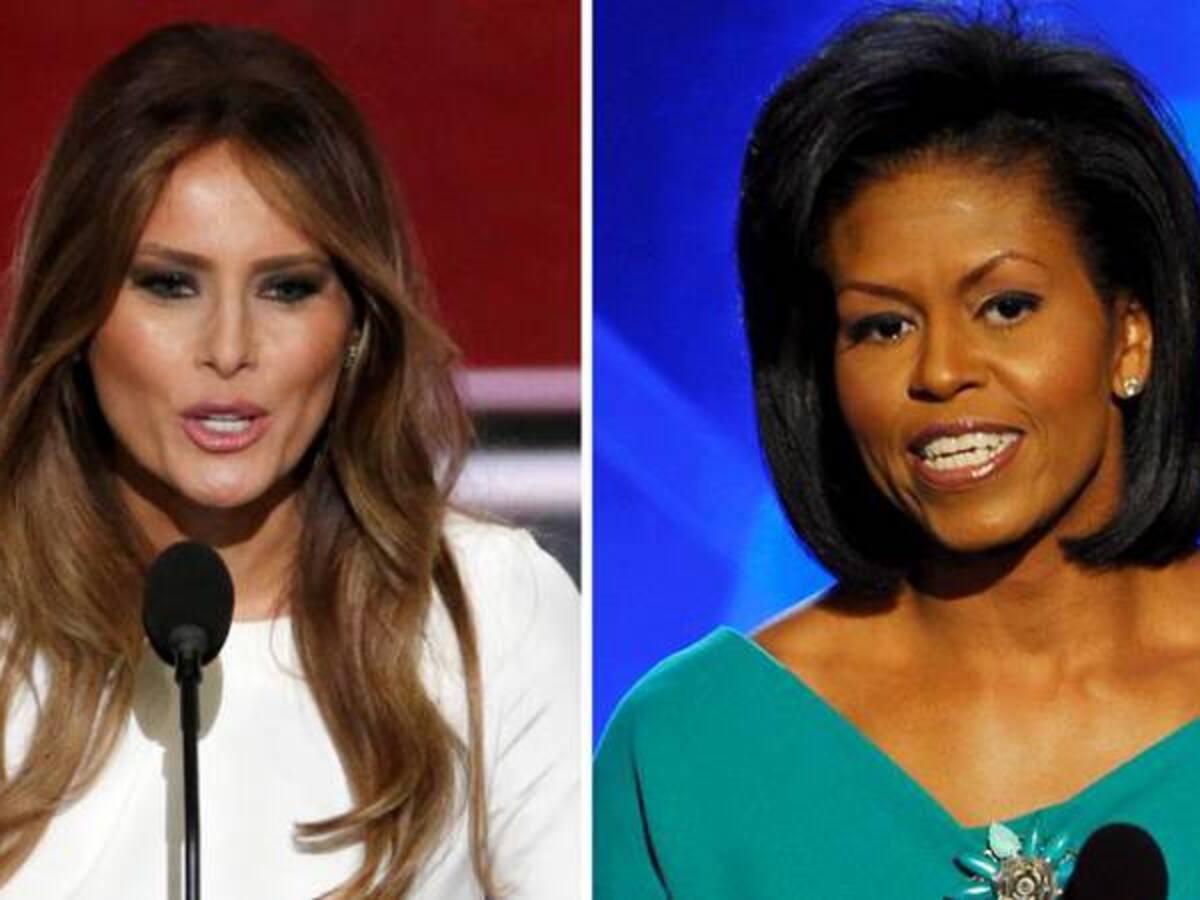 Melania Trump plagia parte del discurso de Michelle Obama de 2008