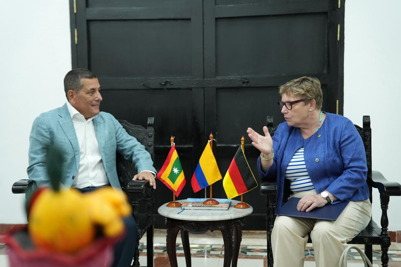 Embajada de Alemania y Alcaldía de Cartagena fortalecen lazos en sostenibilidad, clima y desarrollo urbano
