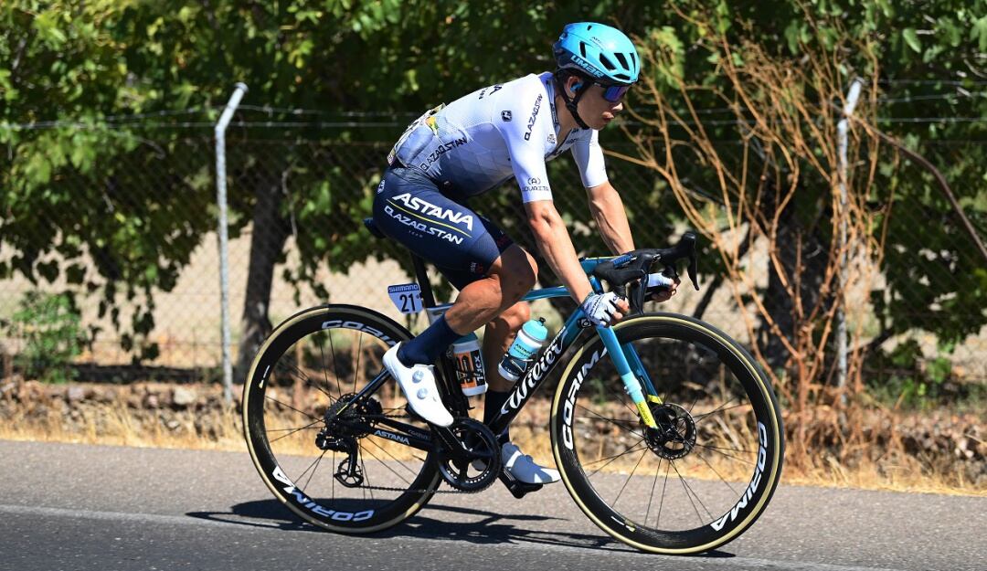 Miguel Ángel López, el mejor colombiano en La Vuelta a España.