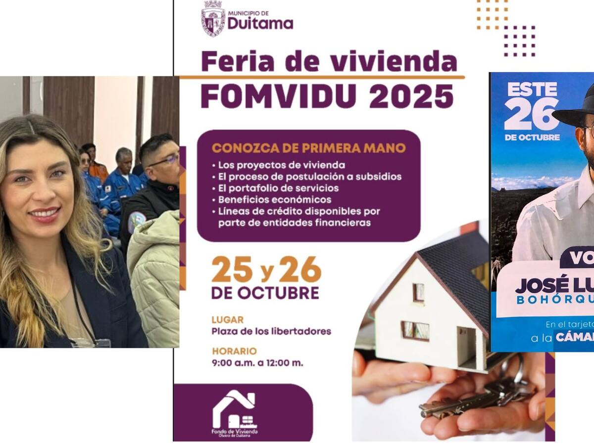 Procuraduría ordena frenar feria de vivienda en Duitama por riesgo político