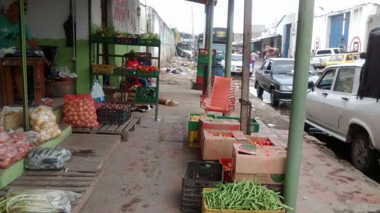 Sector de Barranquillita en el mercado de la capital del Atlántico.