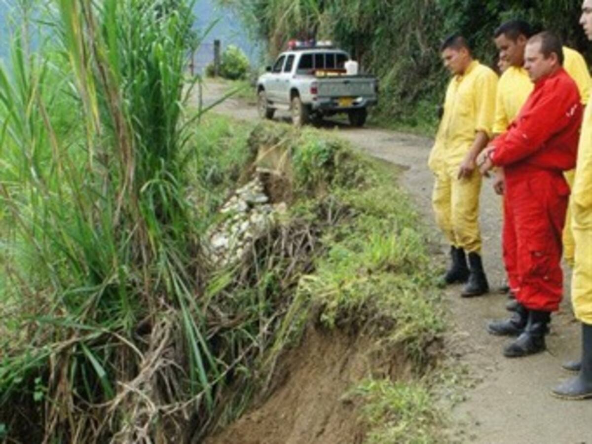 Tres municipios de Quindío afectados por derrumbes debido a lluvias