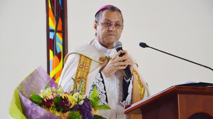 Monseñor Carlos Arturo Quintero, obispo Diócesis de Armenia