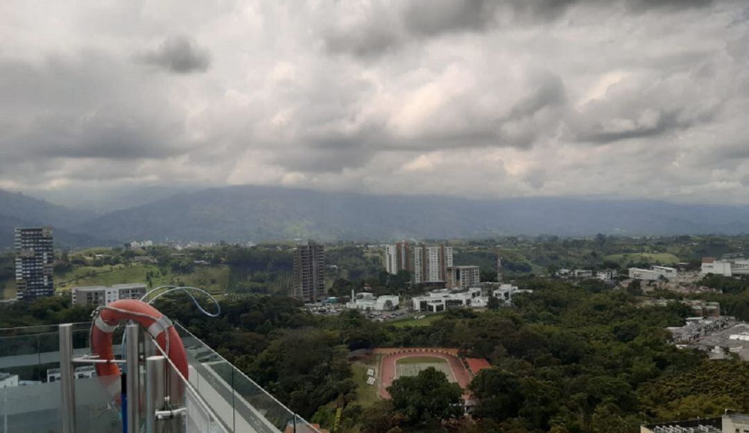 El norte de Armenia desde el Hotel Mocawa