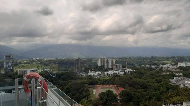 El norte de Armenia desde el Hotel Mocawa