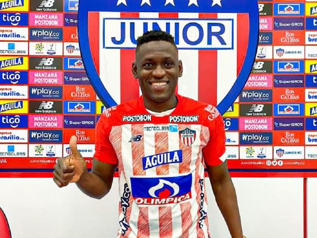 Cristian Martínez Borja portará la camiseta número 9 del Junior. 