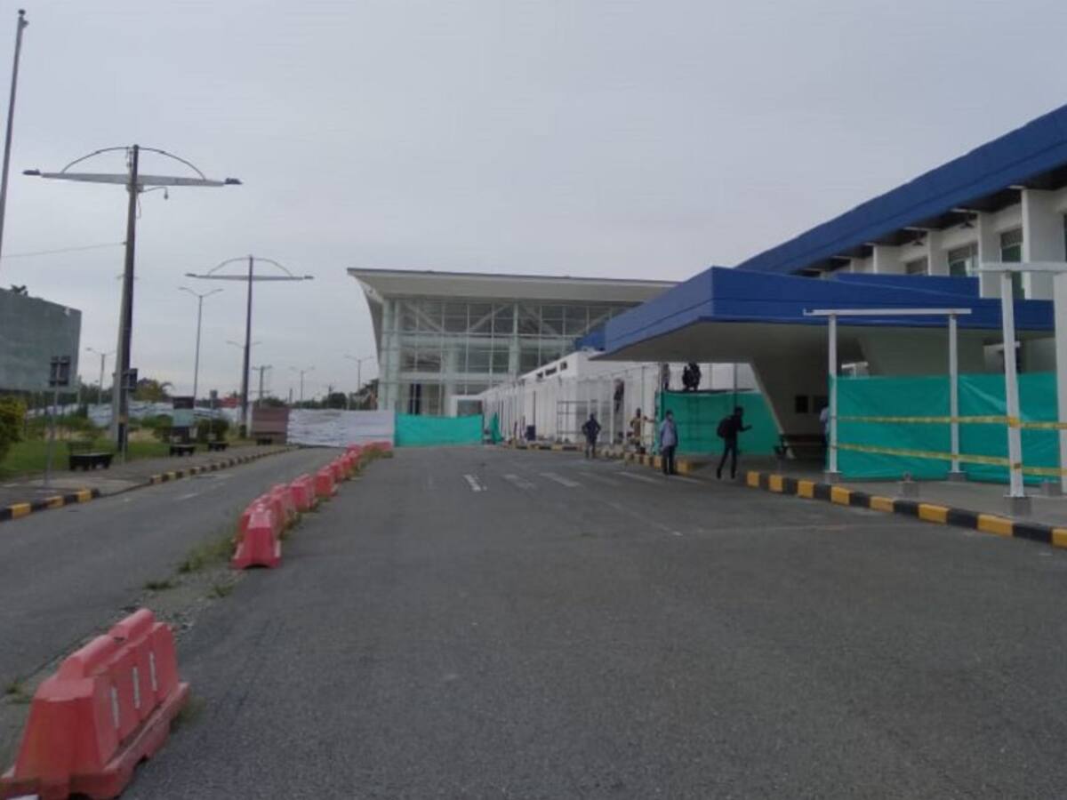 En octubre estarían listas las obras del aeropuerto el Edén, fase 1