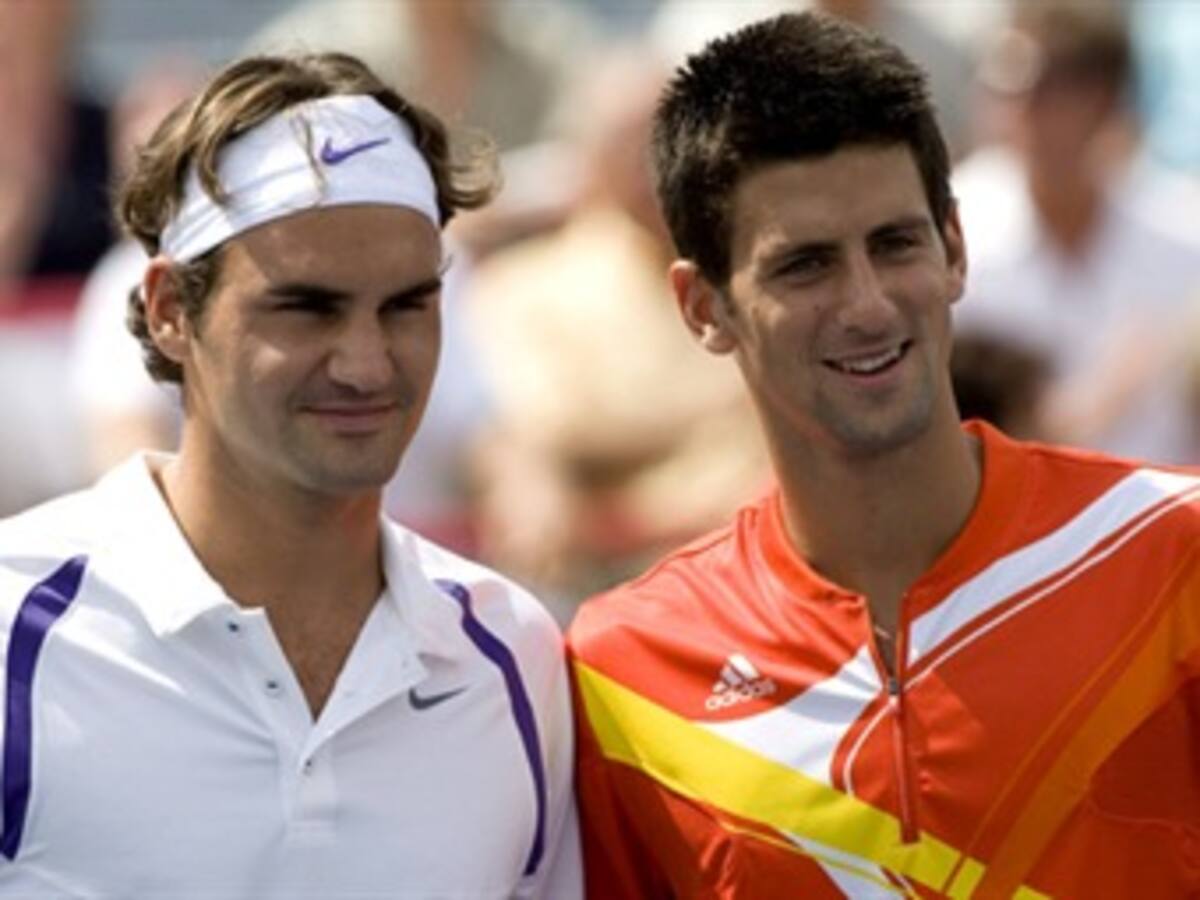 Djokovic-Federer y Nadal-Ferrer, semifinales en exhibición de Tenis en Abu Dabi