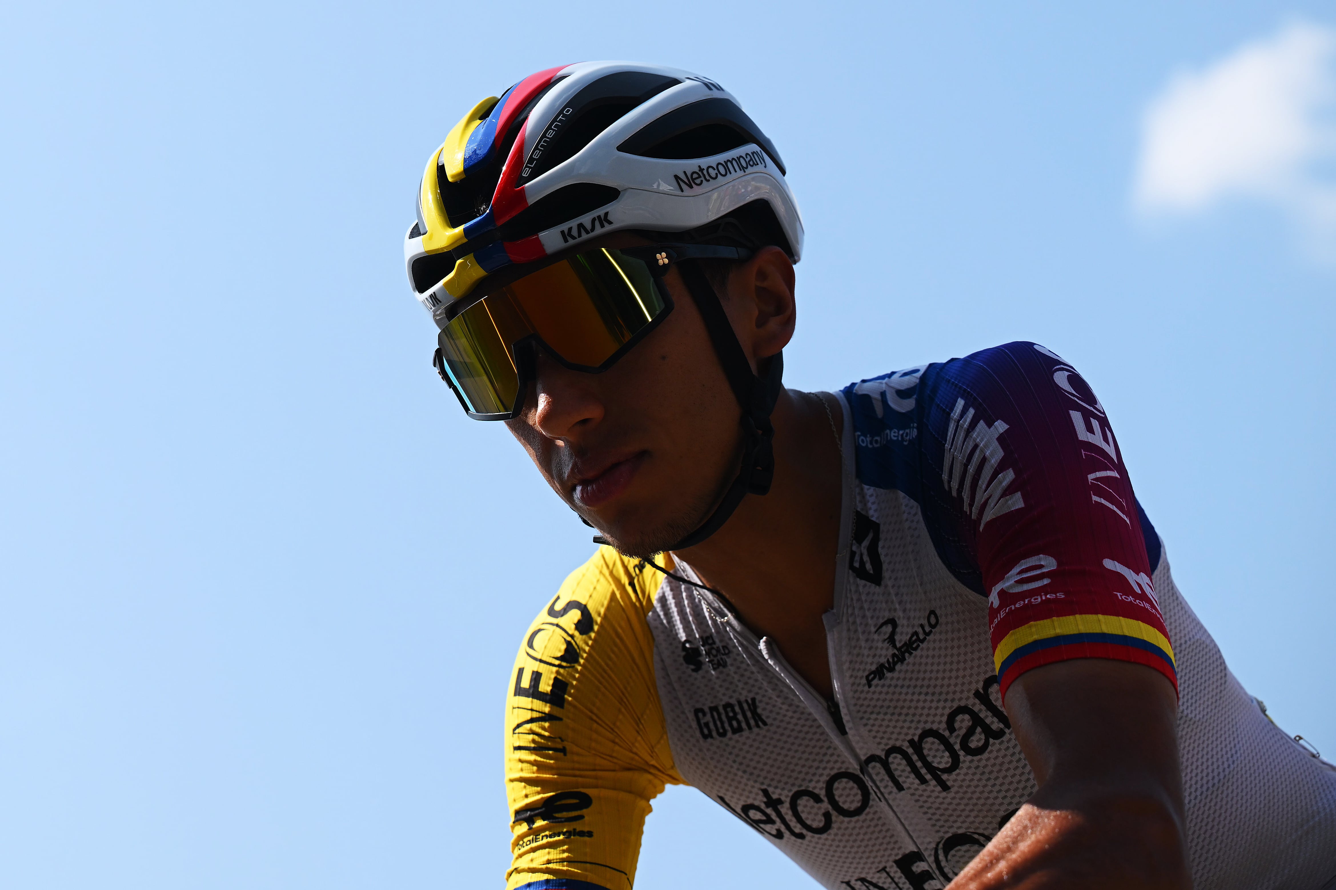 Egan Bernal durante su participación en la pasada edición del Tour de Francia. (Photo by Tim de Waele/Getty Images)