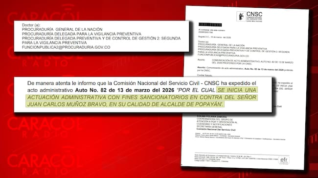 El proceso sancionatorio en contra del alcalde de Popayán, Juan Carlos Muñoz.
