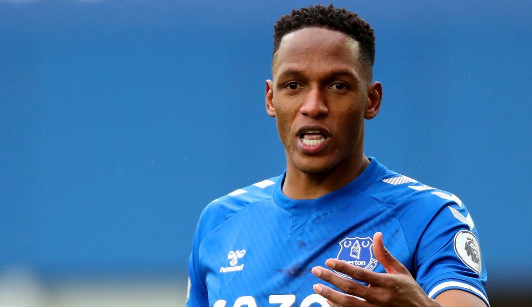 Yerry Mina, futbolista del Everton 