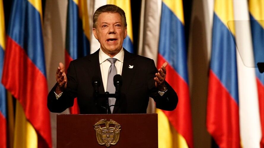 Juan Manuel Santos, presidente de la República. Foto: Colprensa