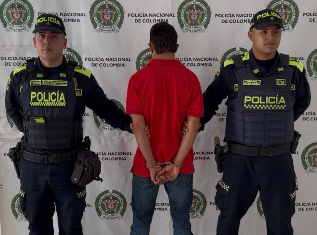 Foto policía Caldas